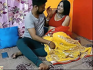 My Desi hot aunty has secret sex with her unmarried devar!! Cum inside pussy amateur anal asian video
